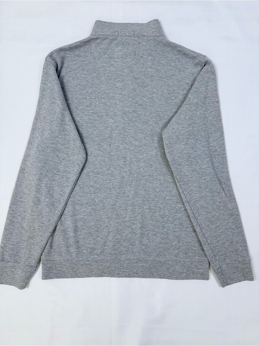 Peter Millar Crown Comfort Quarter Zip Sweater Men’s M Gray Golf - Picture 4 of 10